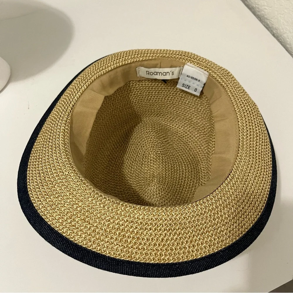 Roamans woven straw